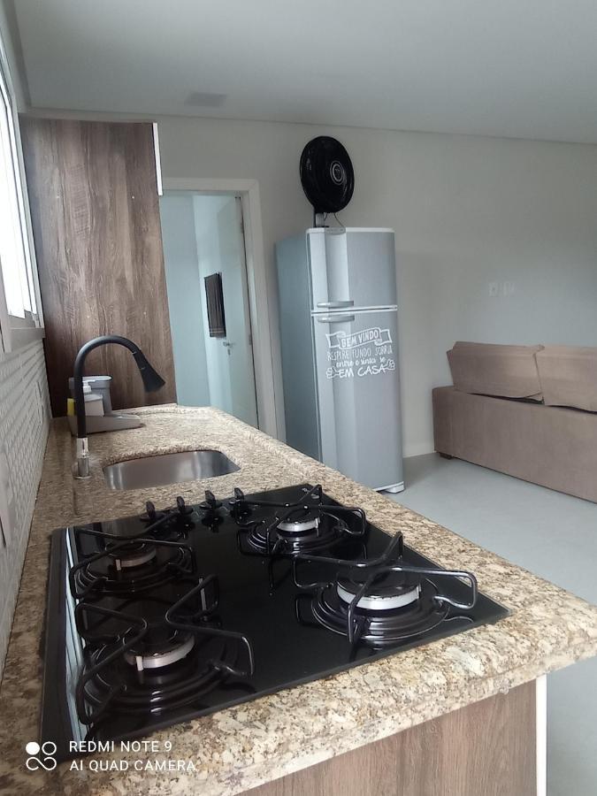 Apartamento Flat No Centro - Passo De Torres Sc Pirataba Экстерьер фото